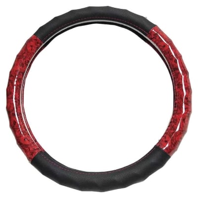 Picture of Universal Car Steering Wheel Cover Up Leather