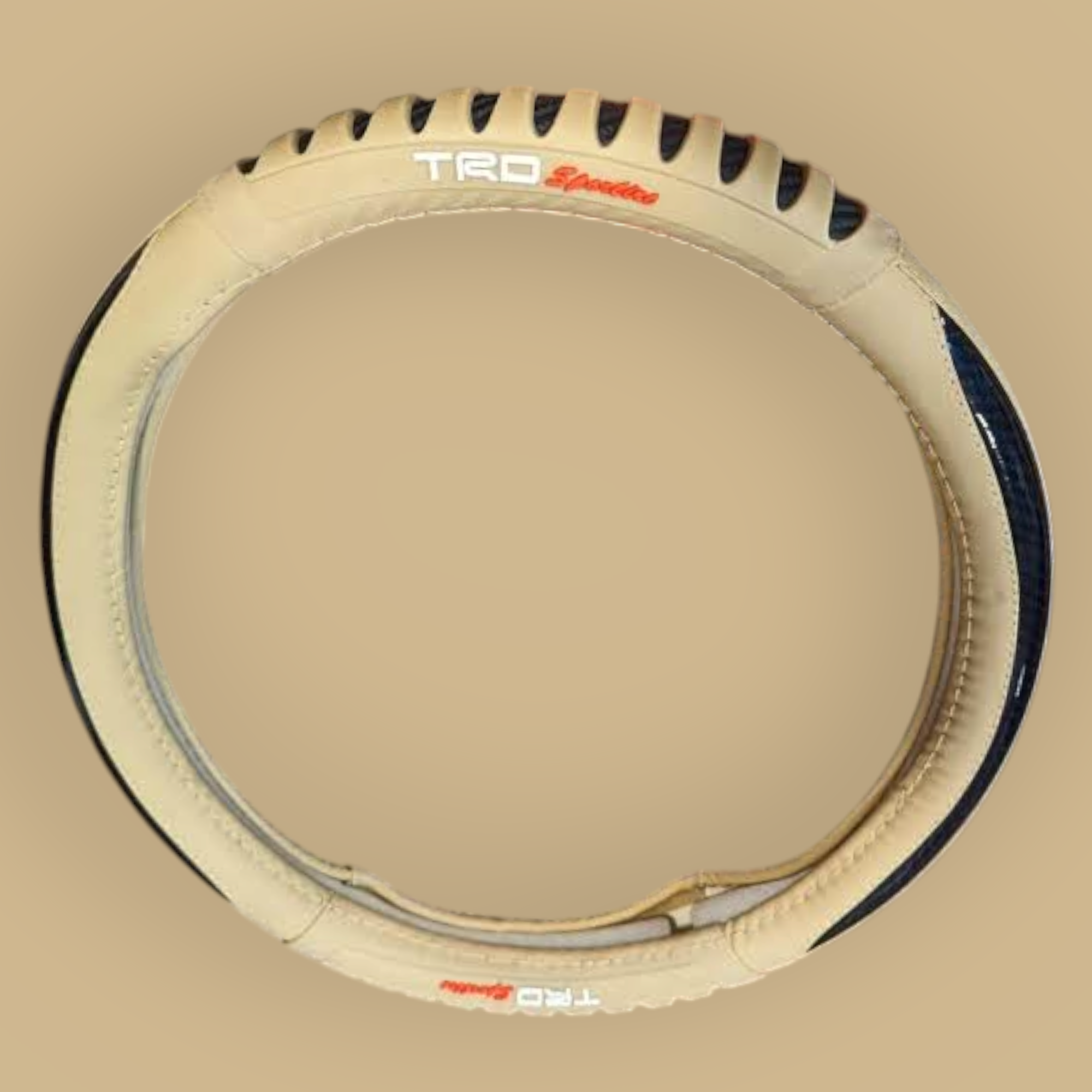Picture of Stylish Artificial Leather TRD Steering Cover
