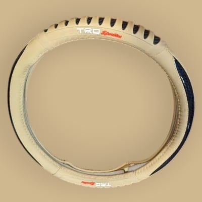 Picture of Stylish Artificial Leather TRD Steering Cover