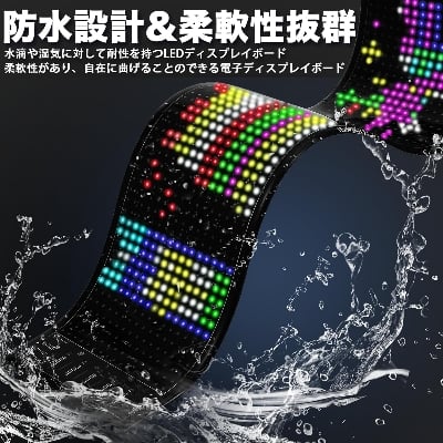 Picture of Waterproof and High- Quality Car Emoji Display App Control Custom Design