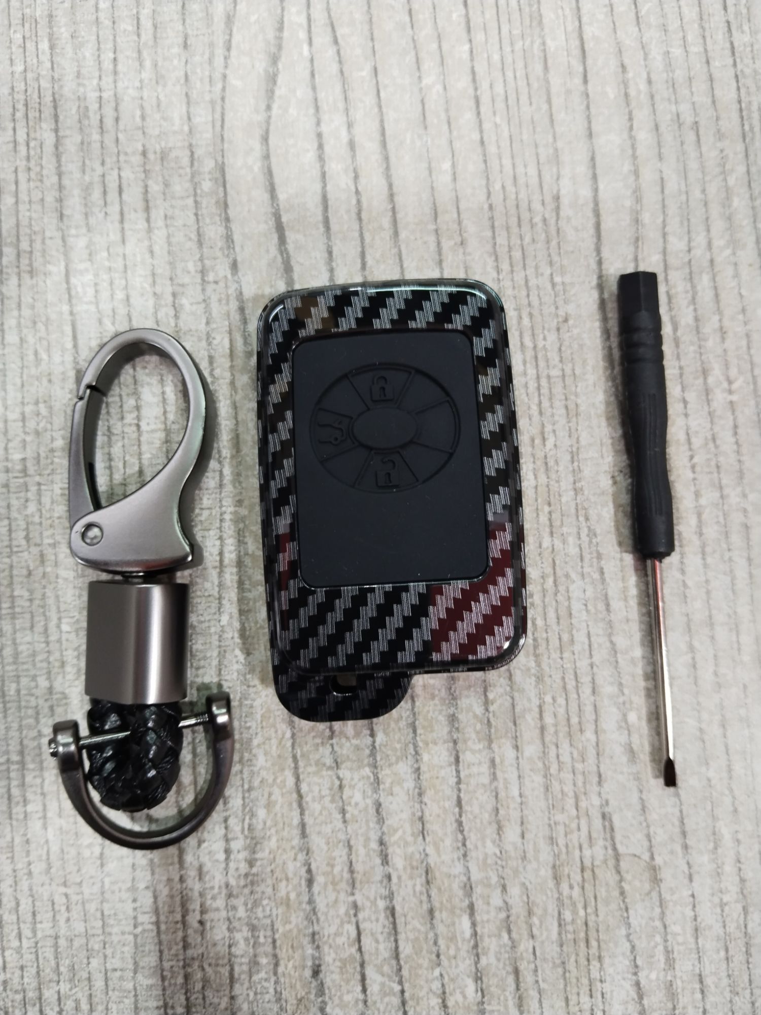 Picture of Carbon Fiber Key Cover for Toyota Allion and Premio