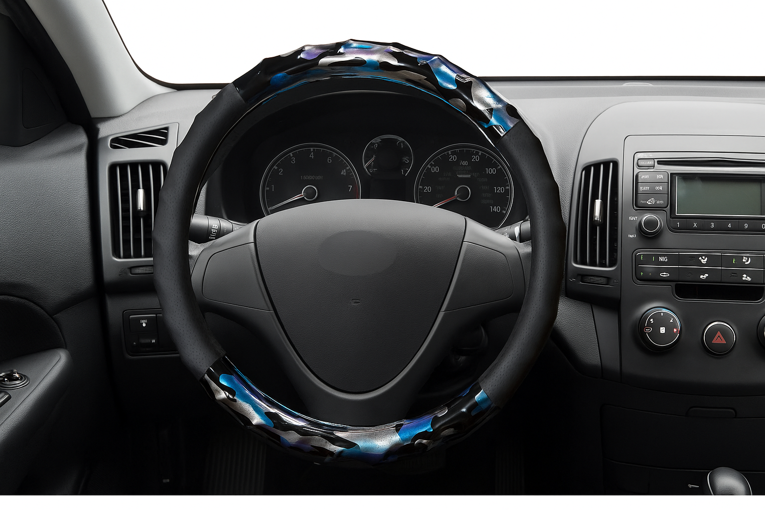 Picture of "Premium Universal Steering Wheel Cover – Anti-Slip, Soft Grip & Stylish Design"