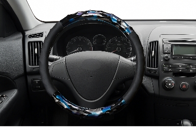 Picture of "Premium Universal Steering Wheel Cover – Anti-Slip, Soft Grip & Stylish Design"