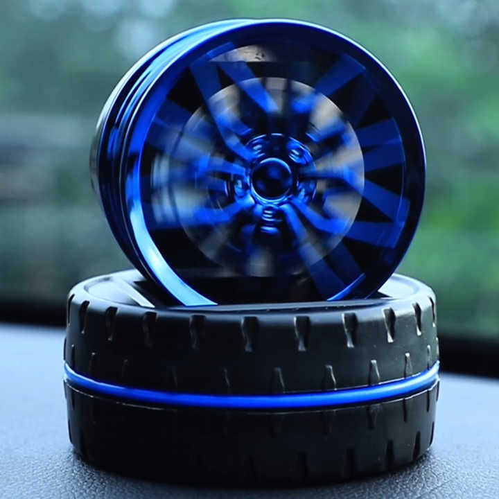 Picture of Solar Car Perfume Flavoring for Cars Wheel Solar Car Dashboard Accessories