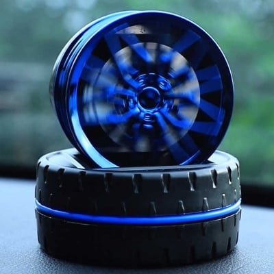 Picture of Solar Car Perfume Flavoring for Cars Wheel Solar Car Dashboard Accessories