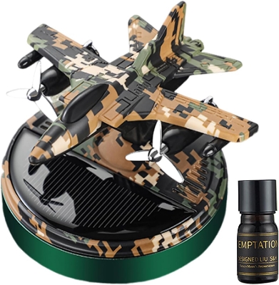 Picture of Car Solar Aircraft Perfume & Showpiece – Style Meets Fragrance!