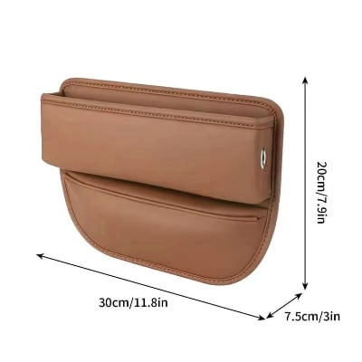 Picture of Universal Car Seat Side Pocket - Premium PU Leather