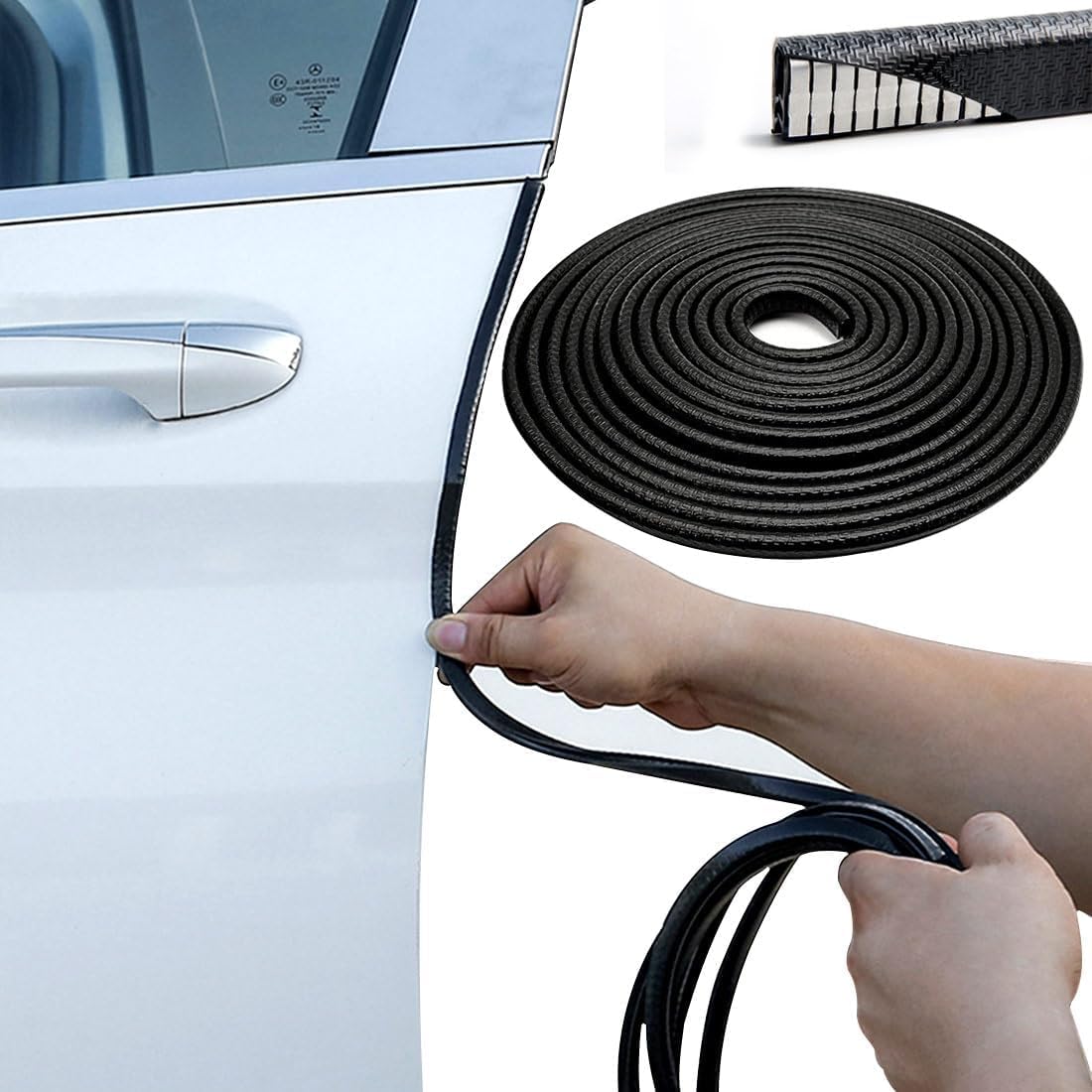 Picture of 16.5FT (5M) Universal Car Door Edge Protector Guards – No Glue Needed