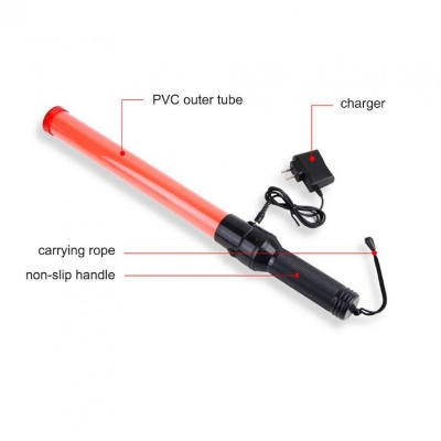 Picture of Rechargeable Traffic Police Baton – 3 Mode LED Safety Flashlight