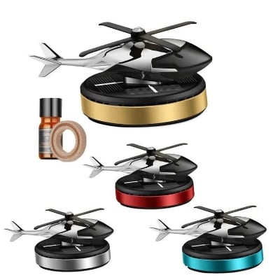 Picture of Solar Powered Helicopter Car Air Freshener & Dashboard Showpiece