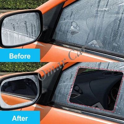 Picture of 4pcs Car Rearview Mirror & Side Window Protective Film