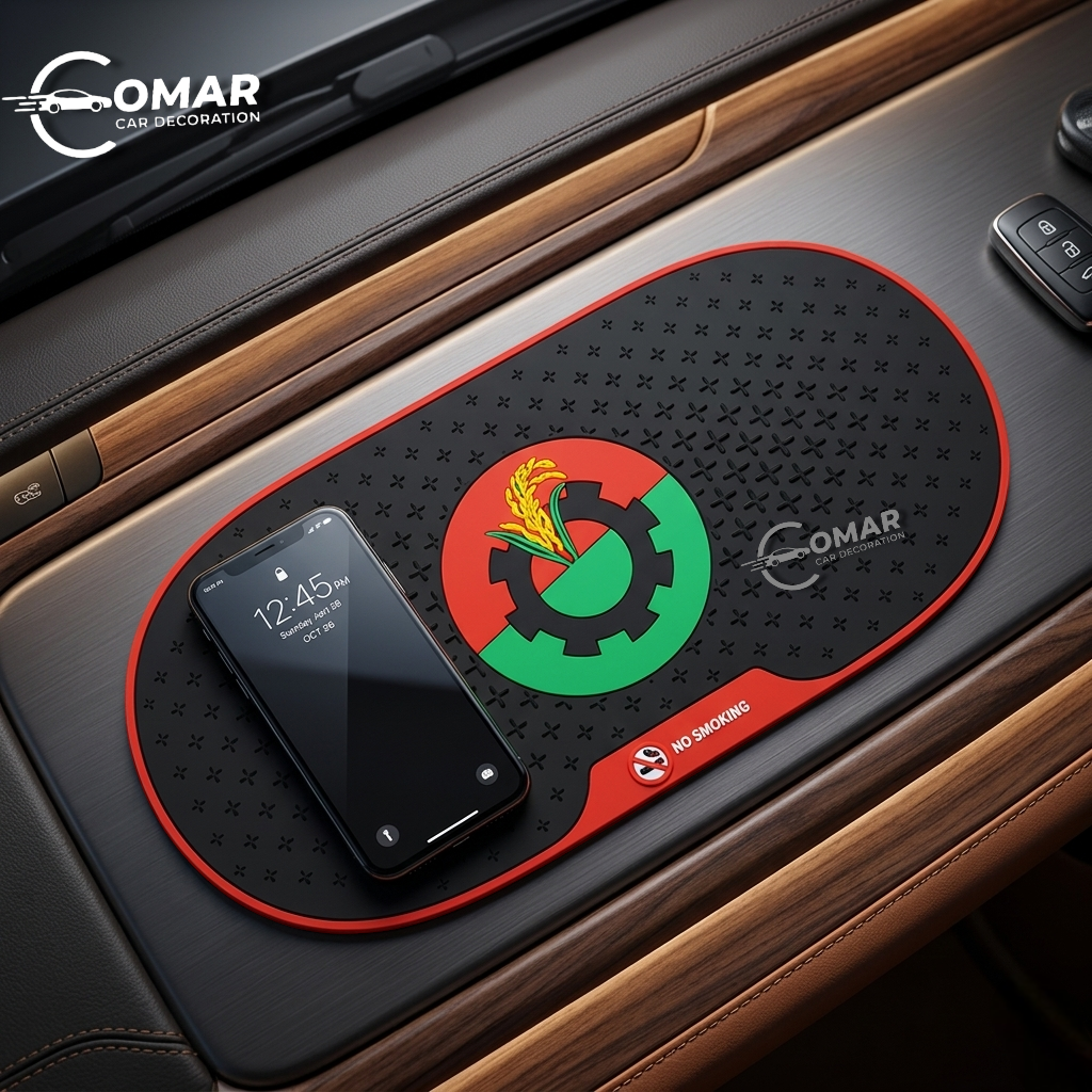 Picture of Anti-Slip Car Dashboard Mat Black