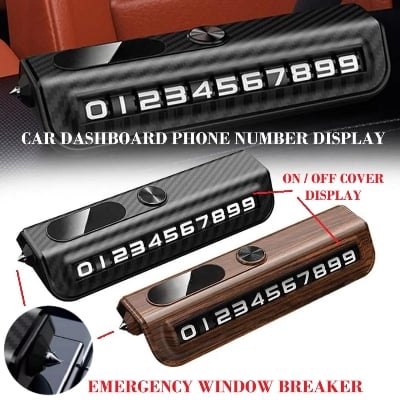 Picture of Premium Car Dashboard Phone Number Display