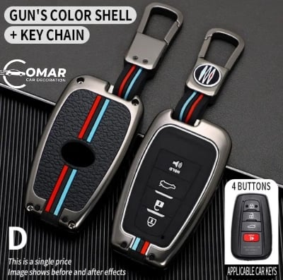 Picture of Toyota Corolla Cross, Prius & C-HR Premium Metal Key Cover