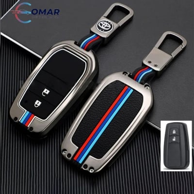 Picture of Toyota Corolla Cross, Prius & C-HR Premium Metal Key Cover