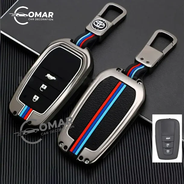 Picture of Toyota Corolla Cross, Prius & C-HR Premium Metal Key Cover