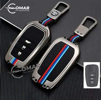 Picture of Toyota Corolla Cross, Prius & C-HR Premium Metal Key Cover