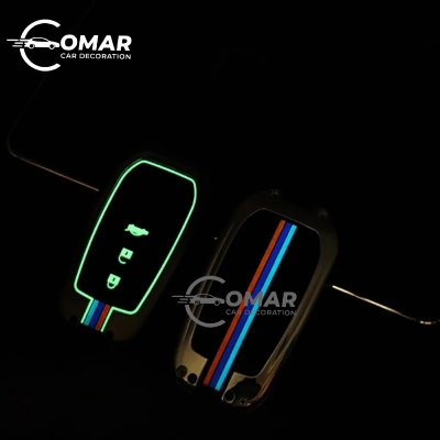 Picture of Toyota Corolla Cross, Prius & C-HR Premium Metal Key Cover