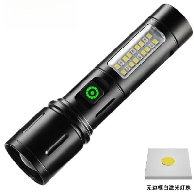 Picture of AGSUN-X MS-031N Japan Technonoly Mini LED Zoom Torch Light Flashlight COB Light