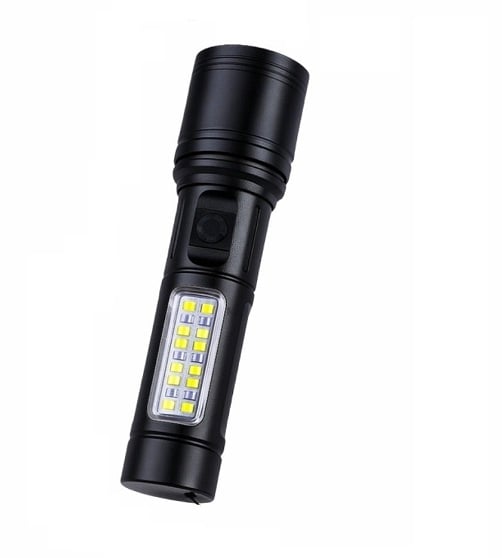 Picture of AGSUN-X MS-031N Japan Technonoly Mini LED Zoom Torch Light Flashlight COB Light