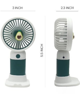 Picture of Portable Cooling Fan,Personal Mini Desk Fan,Handheld Fan,Eye-catching Detachable, Colorful Pocket Fan with Stable Base,Cooling Mini Fan for Travel, Sports, Office