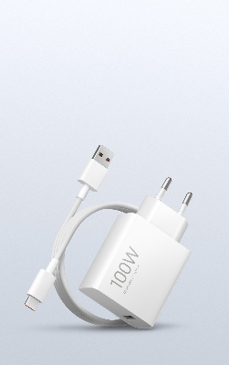 Picture of For Xiaomi Charger 100W Fast Charge EU Plug For Xiaomi POCO F8 Ultra F8 Pro M8 Pro F7 Pro 17 Pro Max 15T 14T, 100W Charger Adapter with 6A USB C Charging Cable for Redmi Note 14 13 12 11Pro Pad 7 6S