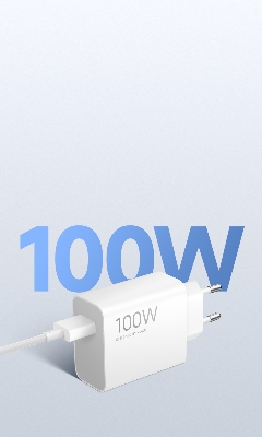 Picture of For Xiaomi Charger 100W Fast Charge EU Plug For Xiaomi POCO F8 Ultra F8 Pro M8 Pro F7 Pro 17 Pro Max 15T 14T, 100W Charger Adapter with 6A USB C Charging Cable for Redmi Note 14 13 12 11Pro Pad 7 6S