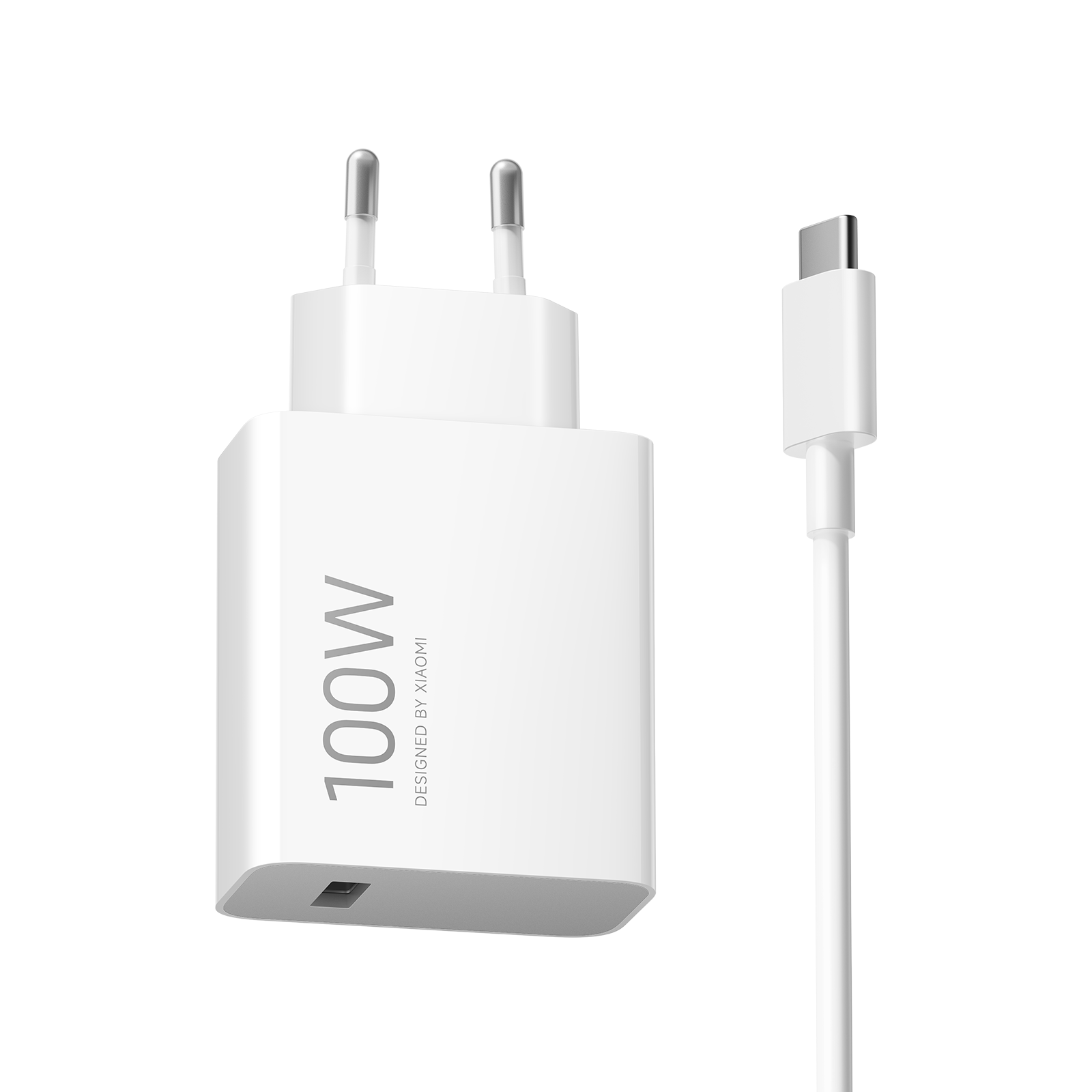 Picture of For Xiaomi Charger 100W Fast Charge EU Plug For Xiaomi POCO F8 Ultra F8 Pro M8 Pro F7 Pro 17 Pro Max 15T 14T, 100W Charger Adapter with 6A USB C Charging Cable for Redmi Note 14 13 12 11Pro Pad 7 6S
