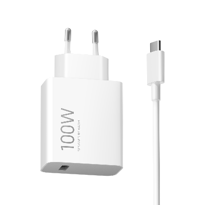 Picture of For Xiaomi Charger 100W Fast Charge EU Plug For Xiaomi POCO F8 Ultra F8 Pro M8 Pro F7 Pro 17 Pro Max 15T 14T, 100W Charger Adapter with 6A USB C Charging Cable for Redmi Note 14 13 12 11Pro Pad 7 6S