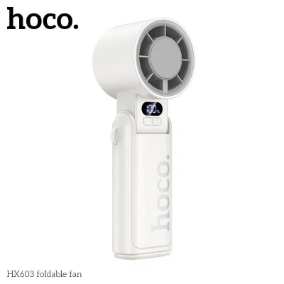 Picture of HOCO HX603 Handheld Fan, Portable Foldable Cooling Fan For Personal Uses
