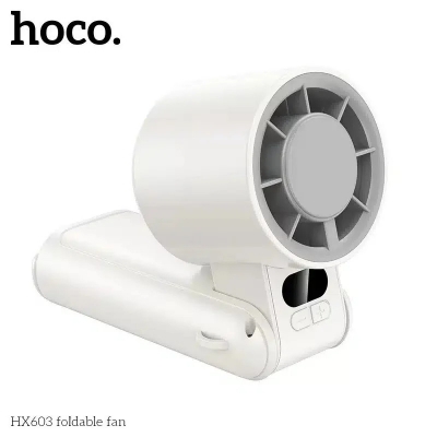 Picture of HOCO HX603 Handheld Fan, Portable Foldable Cooling Fan For Personal Uses