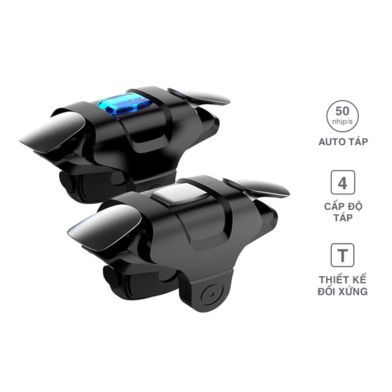 Picture of FX6 Auto-Tap Gaming Button with 50 Taps Second For PUBG Mobile and Free Fire, 4-finger Control, Extremely Sensitive, Durable and Safe.