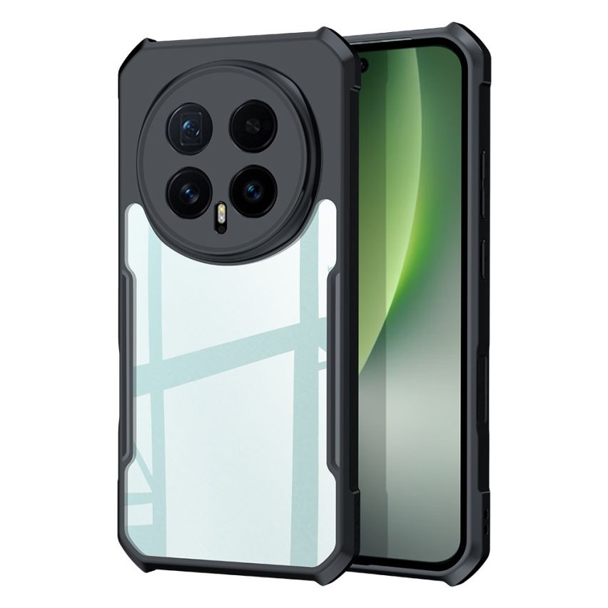 Picture of XUNDD CASE For Honor Magic 8 Pro Phone Case Air-bag Anti Drop Anti Scratch Protective Covers Shockproof Protection Miltary Grade Black Bumper Case Airbags Shockproof Protective Transparent Back Cover