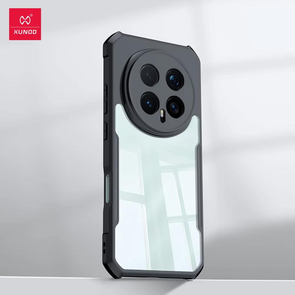Picture of XUNDD CASE For Honor Magic 8 Pro Phone Case Air-bag Anti Drop Anti Scratch Protective Covers Shockproof Protection Miltary Grade Black Bumper Case Airbags Shockproof Protective Transparent Back Cover