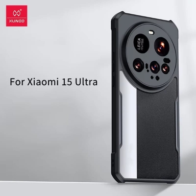Picture of XUNDD CASE For Xiaomi 15 Ultra Phone Case Air-bag Anti Drop Anti Scratch Protective Covers Shockproof Protection Miltary Grade Black Bumper Case Airbags Shockproof Protective Transparent Back Cover
