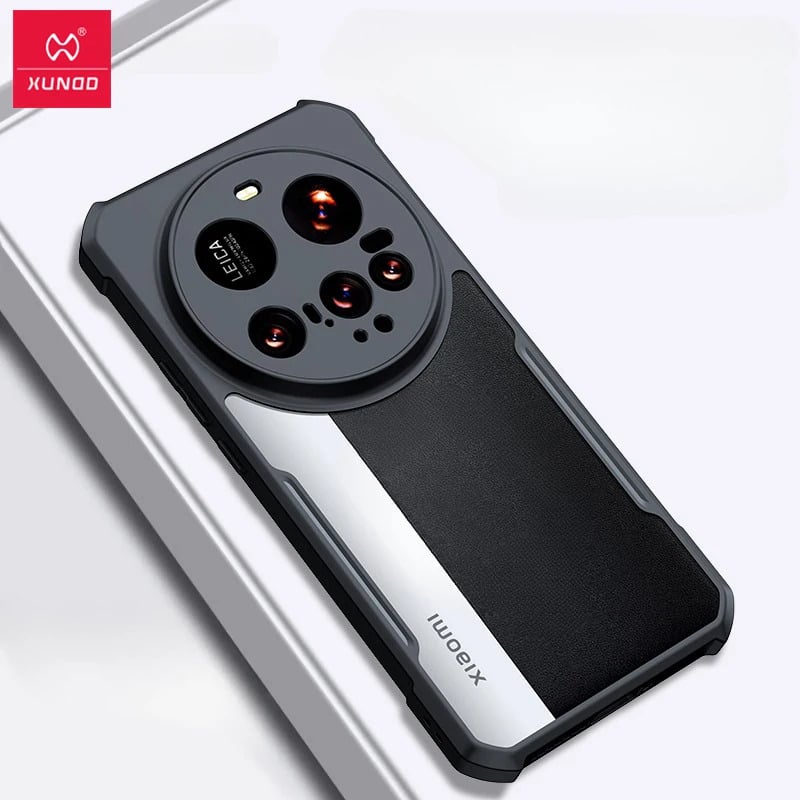 Picture of XUNDD CASE For Xiaomi 15 Ultra Phone Case Air-bag Anti Drop Anti Scratch Protective Covers Shockproof Protection Miltary Grade Black Bumper Case Airbags Shockproof Protective Transparent Back Cover