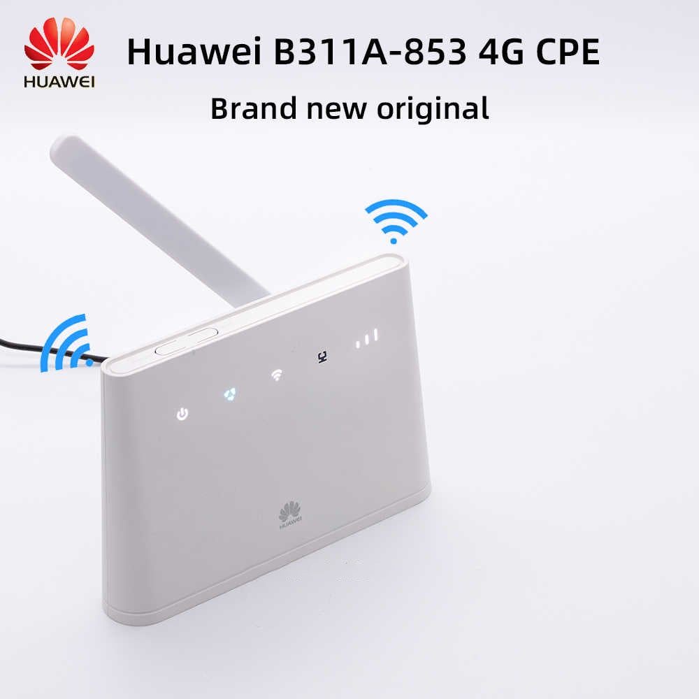 Picture of HUAWEI B311AS-853 2.4G 150Mbps Wifi LTE Router LAN Port Support Portable Wireless Router WiFi Router