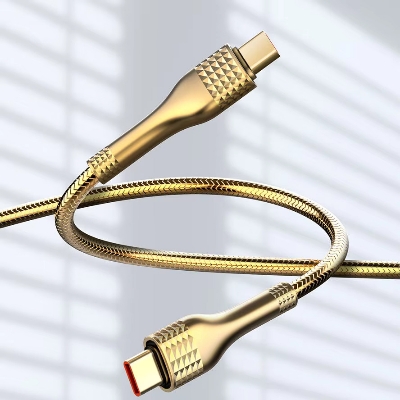 Picture of LDNIO LC651C USB-C To USB-C PD Fast Cable Aluminum Alloy Original High Quality 5A Fast Charging Usb Data Sync PD Type Type C Cable