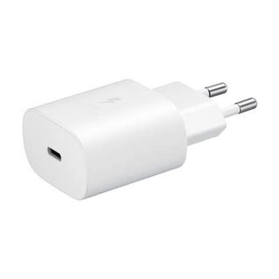 Picture of Samsung 25W Charger Travel Adapter Wired C To C Cable PD 3.0 25 Watt Type C Fast Charging For Samsung Galaxy A54 5G A34 A15 A14 A25 A53 5G A35 S22 S22+ Fold3 Flip3 M53 5G M51 M33 5G M31S F23 5G S21 S21+ S21 FE Others