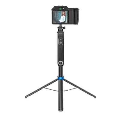 Picture of HOCO K32 Smart Selfies Tripods Face Tracking Stand For Mobile Phone Live Broadcast Holder Support Photo Tripod Multi-functional Video Recording Selfie Landing Tripod