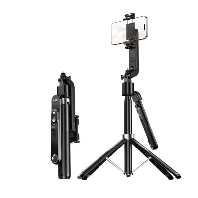 Picture of HOCO K32 Smart Selfies Tripods Face Tracking Stand For Mobile Phone Live Broadcast Holder Support Photo Tripod Multi-functional Video Recording Selfie Landing Tripod