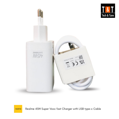 Picture of Realme Charger USB Type C Fast Charging Smartphone Supervooc 45W Power Adapter for Realme C85 C85 Pro C75 C71 Phone Charger Smartphone