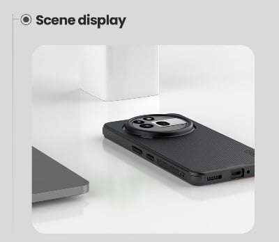Picture of For Nothing Phone 3A Pro NILLKIN Super Frosted Shield Pro Dual Protective Material PC and TPU Bumper Protective Case Anti-Fingerprint Matte Texture Back Cover