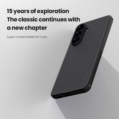 Picture of For Samsung Galaxy A36 5G NILLKIN Super Frosted Shield Pro Dual Protective Material PC and TPU Bumper Protective Case Anti-Fingerprint Matte Texture Back Cover