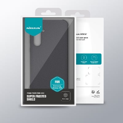 Picture of For Samsung Galaxy A55 5G NILLKIN Super Frosted Shield Pro Dual Protective Material PC and TPU Bumper Protective Case Anti-Fingerprint Matte Texture Back Cover