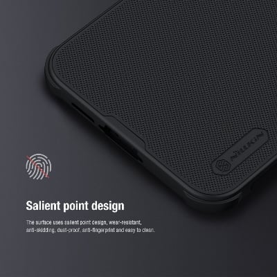 Picture of For Samsung Galaxy A55 5G NILLKIN Super Frosted Shield Pro Dual Protective Material PC and TPU Bumper Protective Case Anti-Fingerprint Matte Texture Back Cover