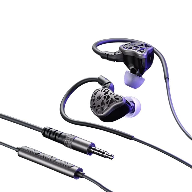 Picture of PLEXTONE G31 Venom Gaming Headphones, In-Ear Headphones, Sports Headphones, HIFI Bass Headphones, 5th Generation Tracker Speakers, Earhook Headphones, Monitor headphone