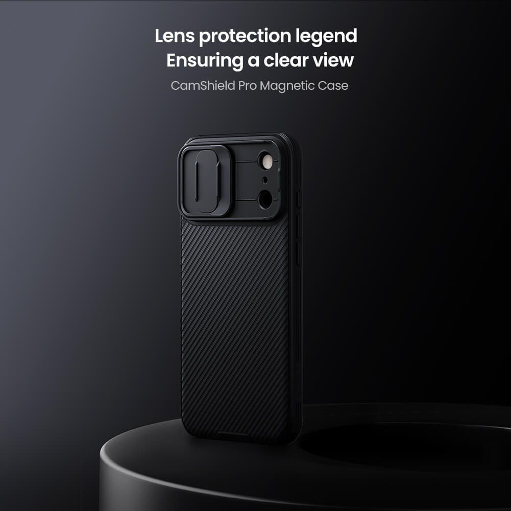 Picture of Nillkin CamShield Pro Case For iPhone 17 Pro Max 6.9 inches Phone Case CamShield Pro Case with Slide Camera Cover For iPhone 17 Pro Max 6.9'' Phone Case