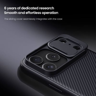 Picture of Nillkin CamShield Pro Case For iPhone 17 Pro Max 6.9 inches Phone Case CamShield Pro Case with Slide Camera Cover For iPhone 17 Pro Max 6.9'' Phone Case