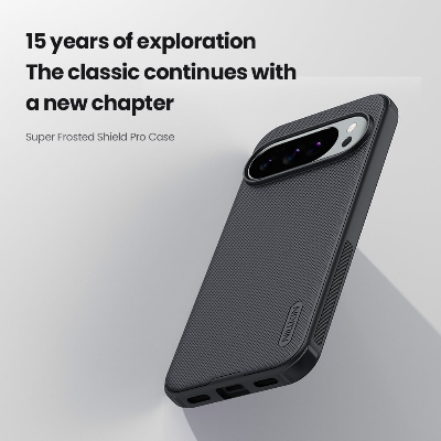 Picture of For Google Pixel 10 Phone 6.3 Inches NILLKIN Super Frosted Shield Pro Dual Protective Material PC and TPU Bumper Protective Case Anti-Fingerprint Matte Texture Back Cover For Pixel 10 Pro